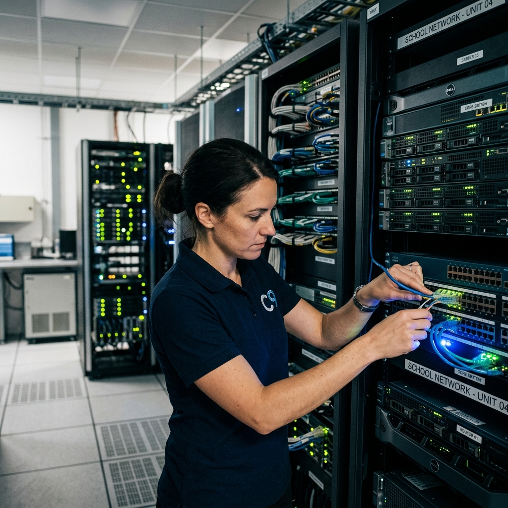 IT Infrastructure being serviced