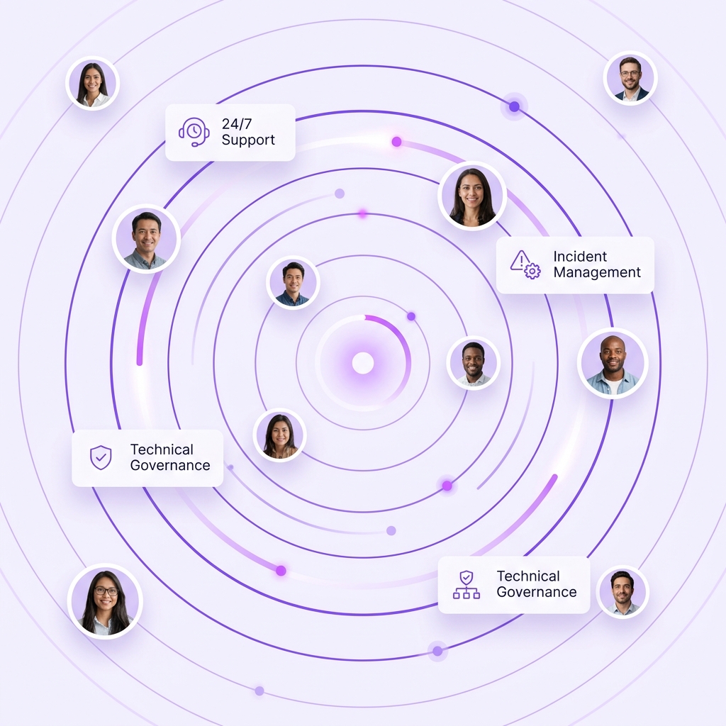 C9 Support Network Visualization